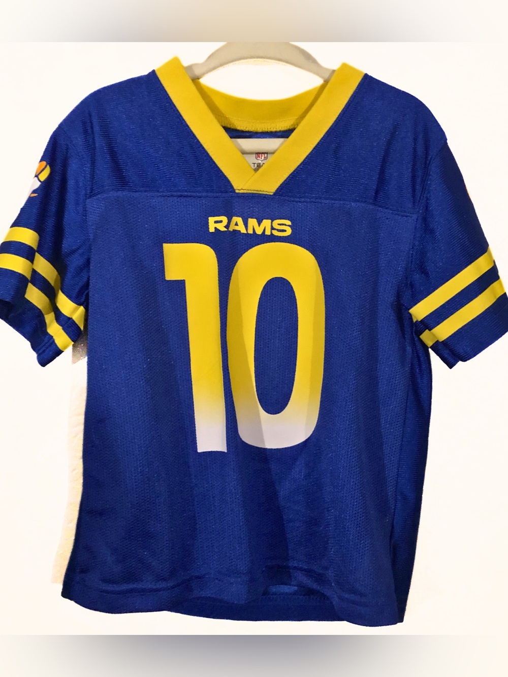 NFL Rams Kids Jersey in Blue and Yellow